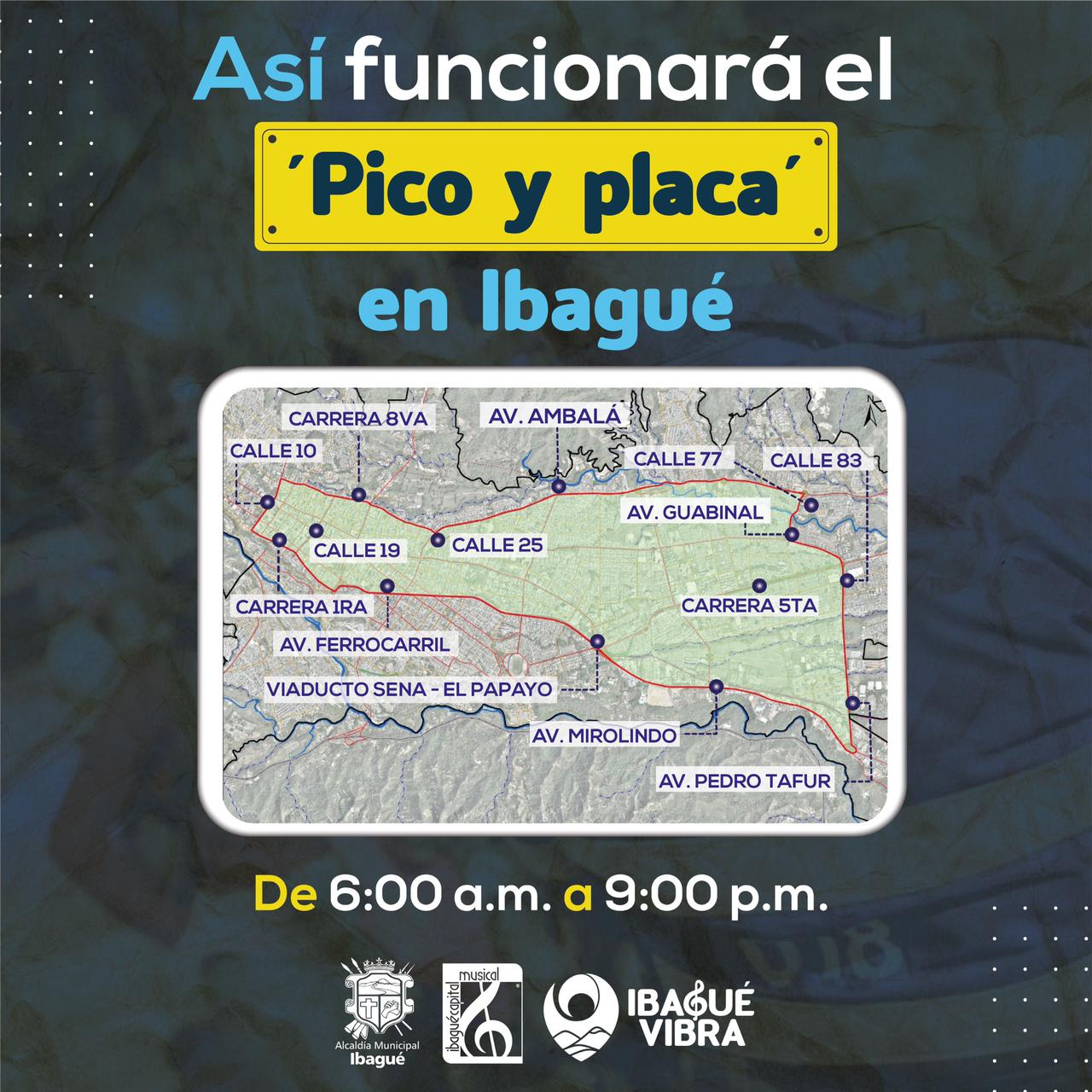 Pico y placa Ibagué